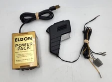 Vintage ELDON 3851 Slot Car Power Pack and Controller