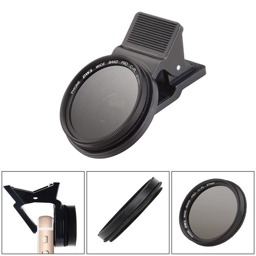 Neewer Fl-78 67mm Hd Cpl Filter Cold Shoe Phone Clip 52MM