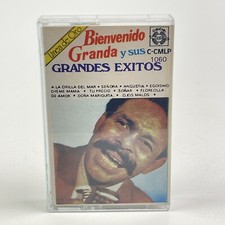 Bienvenido  Granda Exitos Cassette Tape Music Espanol Spanish