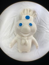 Vintage Pillsbury Dough Boy 1971 soft rubber doll figure swivel head 7" 