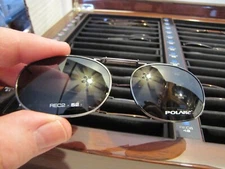 NWT COCOONS RECTANGLE CLIP ON SUNGLASSES REC2 52 POLARe W/O CASE