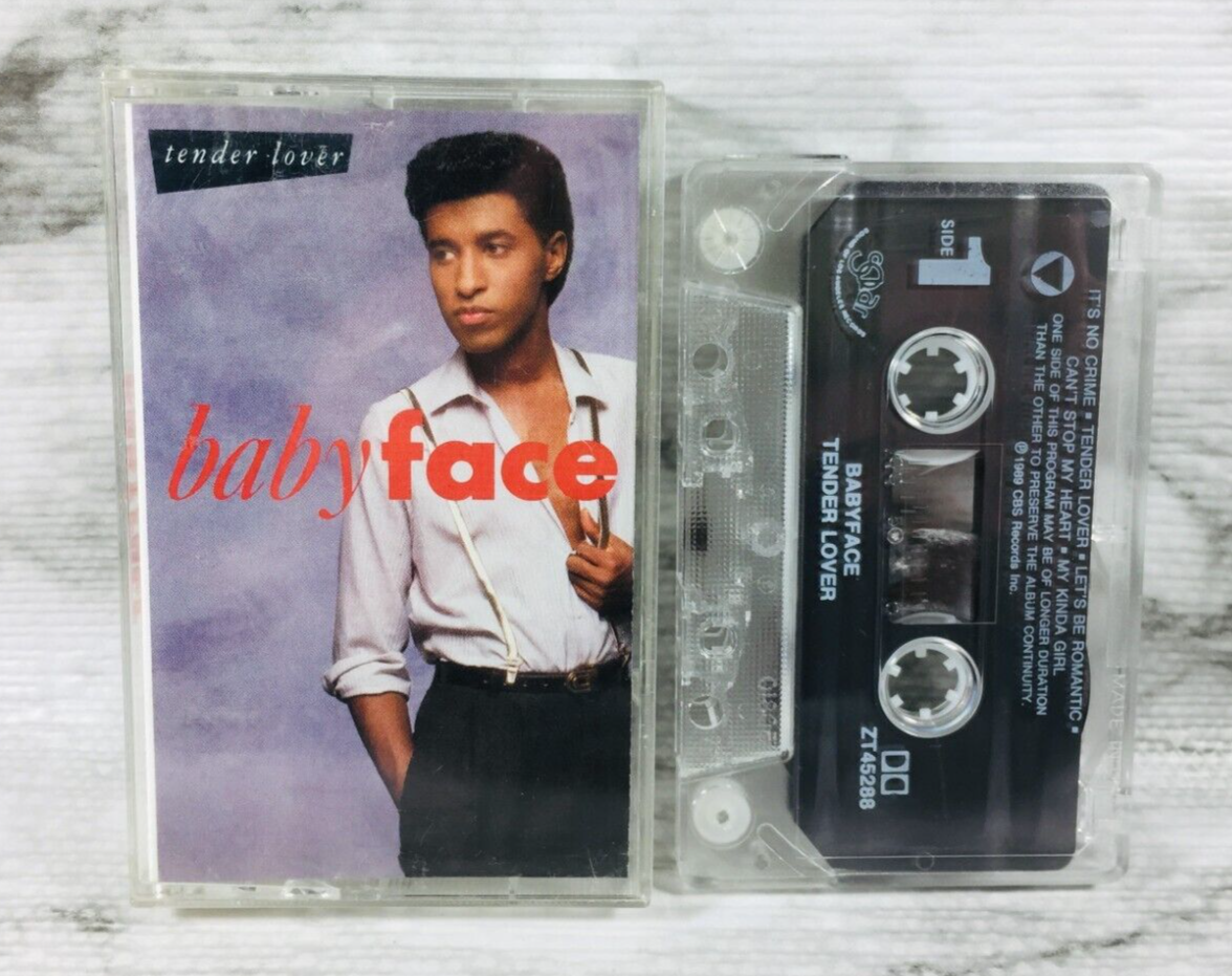 BABYFACE - TENDER LOVER (1989) CASSETTE TAPE R&B SOUL CBS WHIP