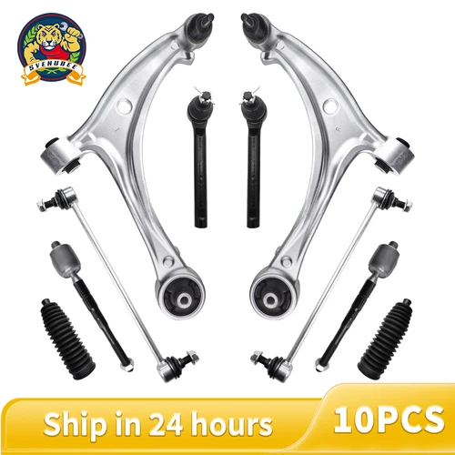 For 2005-2010 Honda Odyssey 10pc Front Lower Aluminum Control Arm Suspension Kit