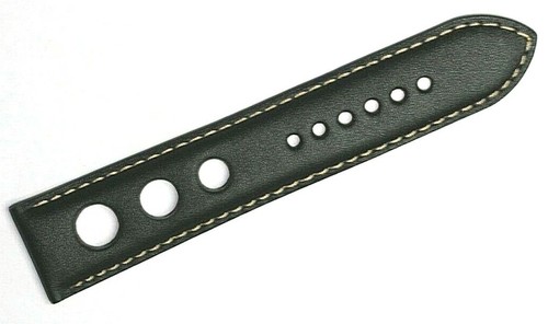 RALLY COOPER SPORT LEATHER WATCH STRAP 18MM 20MM 22MM ROCHET FRANCE - Picture 5 of 6