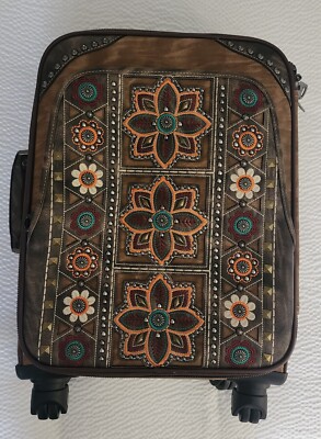 Sac à Main Montana West – Marron Multicolore Avec Strass Argentés, Femme