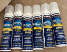 Kirkland Men's Hair Loss Regrowth 5 Minoxidil Topical Foam 6 Month Supply - New