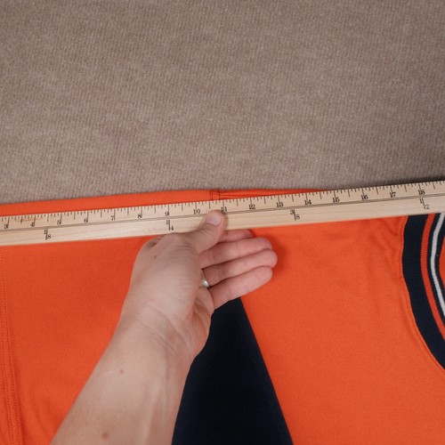 Maglia basket vintage anni 90 Syracuse arancione Warm Up di Nike XL New York - Foto 16 di 22