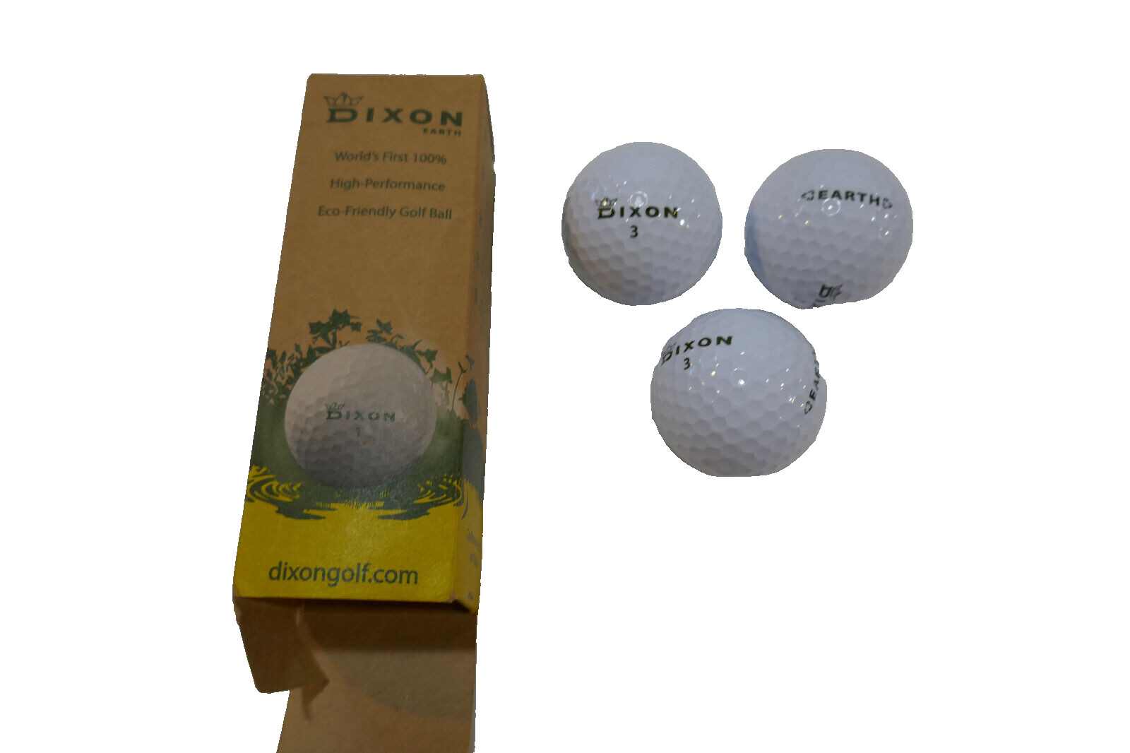 S High Performance Eco-friendly -3 Pack Of Golf Balls Play