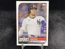 JUAN SOTO 2024 TOPPS HOBBY RIP NIGHT #21 BASE CARD / NEW YORK YANKEES
