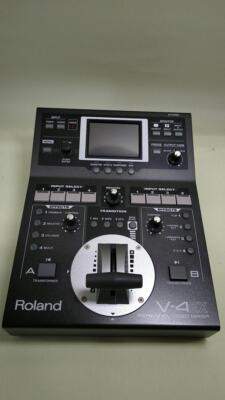 Roland V-4EX 4-Ch Video Switcher Digital Mixer 10-In 3-Out Tested