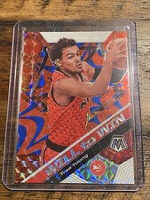 2019-20 Mosaic Basketball Trae Young Will to Win Reactive Blue Mosaic 42/99