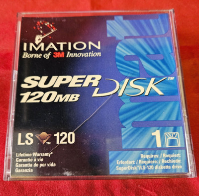 Gebraucht Imation / maxell Ls 120 LS120 120MB Super Disk