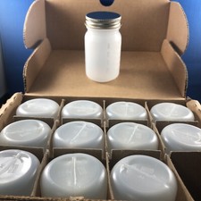 NEW Bottle Storage Empty Plastic Bottles 1 Case of 12 3oz. Containers