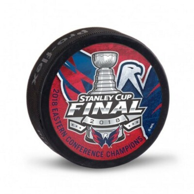 WASHINGTON CAPITALS 2018 Eastern Conference Champions Playoff Hockey Puck