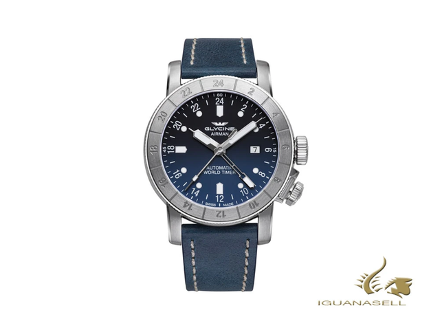 glycine airman world timer