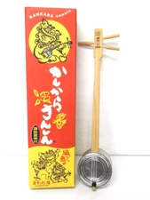 Sanshin Ryukyu Okinawa Shamisen Japanese Kankara Handmade Kit Music instrument