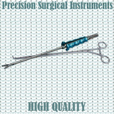 2pc MICS Needle Holders + VATS Clamp Set Cardiac & Thoracic Surgical Instruments