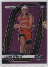 2024 Panini Prizm WNBA Purple Prizm 8/149 Aaliyah Edwards #142 Rookie RC 1l2
