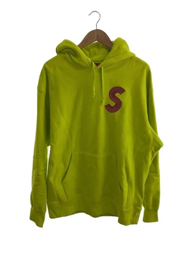 Sweat à capuche Supreme S Logo jaune L Occasion