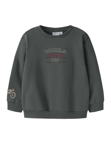 Jungen Sweatshirt Name IT Nmmbrett Ls Nreg, Urban Chic, GrößE 116-image