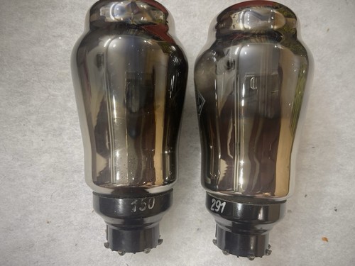 Telefunken AD1 Big Bottle NOS Tested Excellent working Fine Matched Pair - Picture 3 of 7