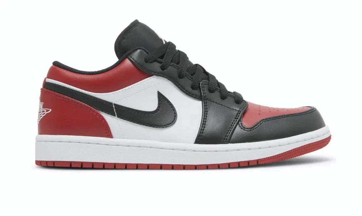 Jordan 1 Low Bred Toe for Sale | Authenticity Guaranteed | eBay
