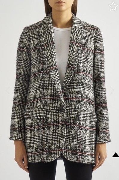 Damen Isabel Marant Blazer Rot Wolle 36