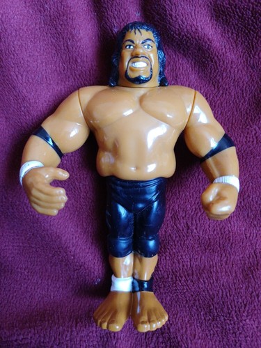 WWE HEADSHRINKER FATU HASBRO WRESTLING TOY ACTION ...
