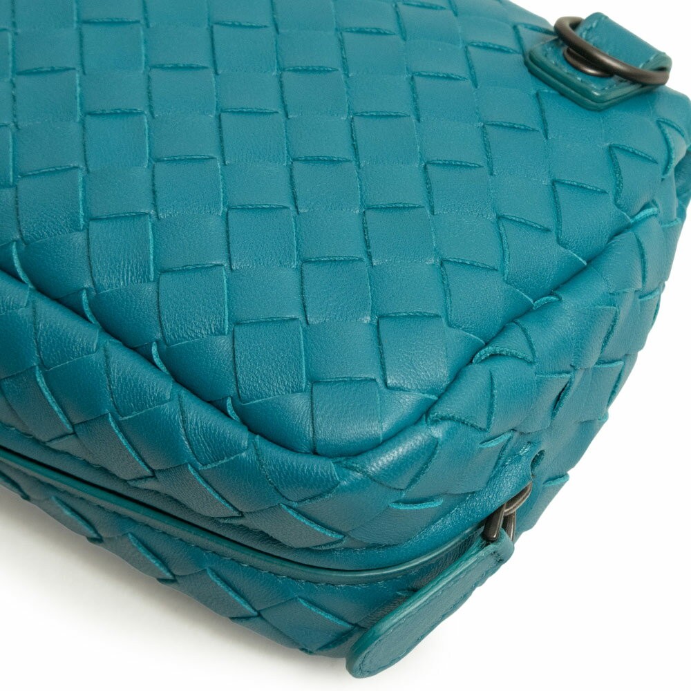 Exhibit Bottega Veneta Intrecciato Mini Chain Shoulder Bag Crossbody Lambskin Le thumbnail 11