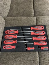 Matco 10 Piece Top Torque Ii Screwdriver Set - Red Sspcr10c One Damaged 