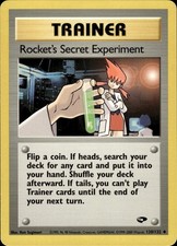 Pokemon Gym Challenge Uncommon Rocket's Secret Experiment 120/132 - NM on eBay