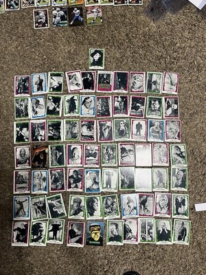 1978 Topps Creature Feature Horror Monster Cards Lot of 71 Vintage