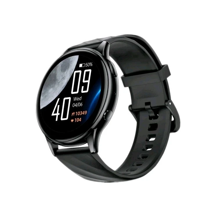 Kumi Smart Watch for Men/Unisex 1.39" Smartwatch,Black GW5