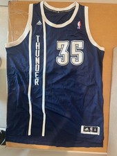 Kevin Durant Oklahoma City Thunder Adidas Jersey Large #35 OKC NBA Alt