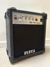 Eleca EG-10J Electric Guitar Practice Amplifier Black