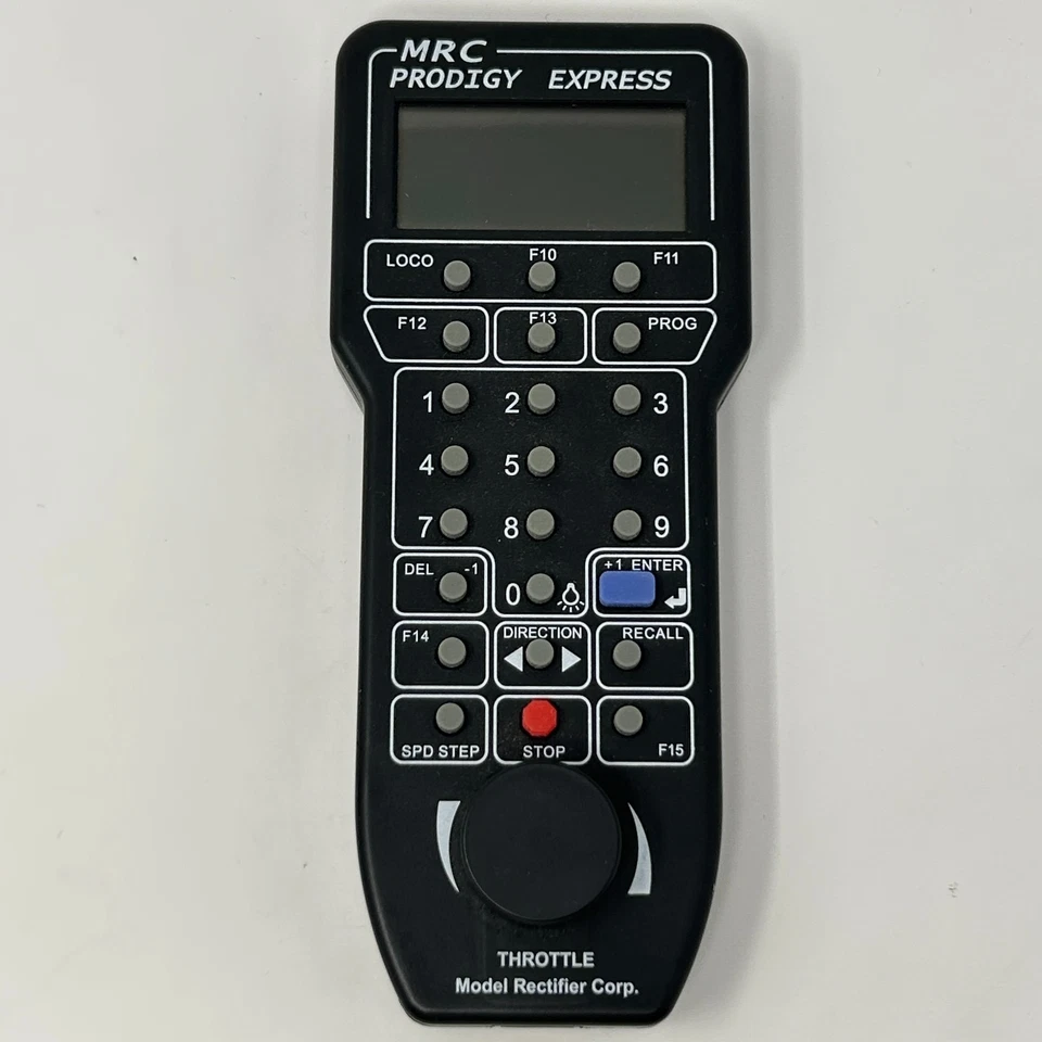 MRC Prodigy Express DCC Handheld Controller and Cable 1408 Model Railroad Train - Image 2 of 3