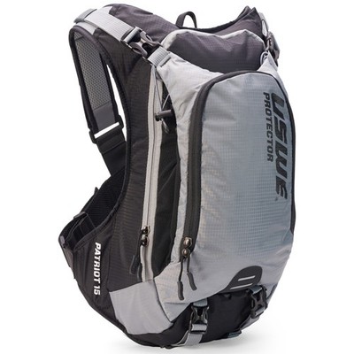 USWE For Patriot MTB Protector Pack 15L Grey/Black With CE Certified Back