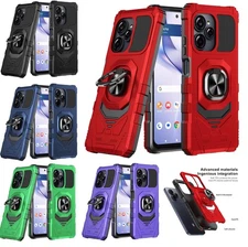 Tempered Glass / Robotic Hybrid Cover Phone Case For Blu View Speed Ultra B1660V