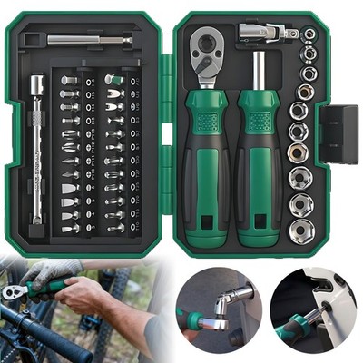 40-in-1 Schraubendreher Set Feinmechaniker Schraubendreher mit Drehmomentmesser