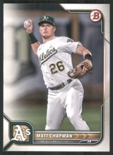 2022 Bowman #77 Matt Chapman Oakland Athletics 44787