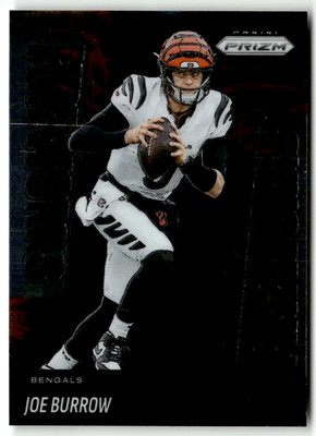 Panini Prizm NFL 2025 No. 25 Joe Burrow Fireworks Base