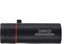2000X25 HD Monocular Telescope, Portable Pocket Size, Ideal for Bird Watching
