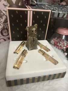 Juicy Crittoure By Juicy Couture Scottie Dog Holder 5 Mini Pet Parfum In Box HTF