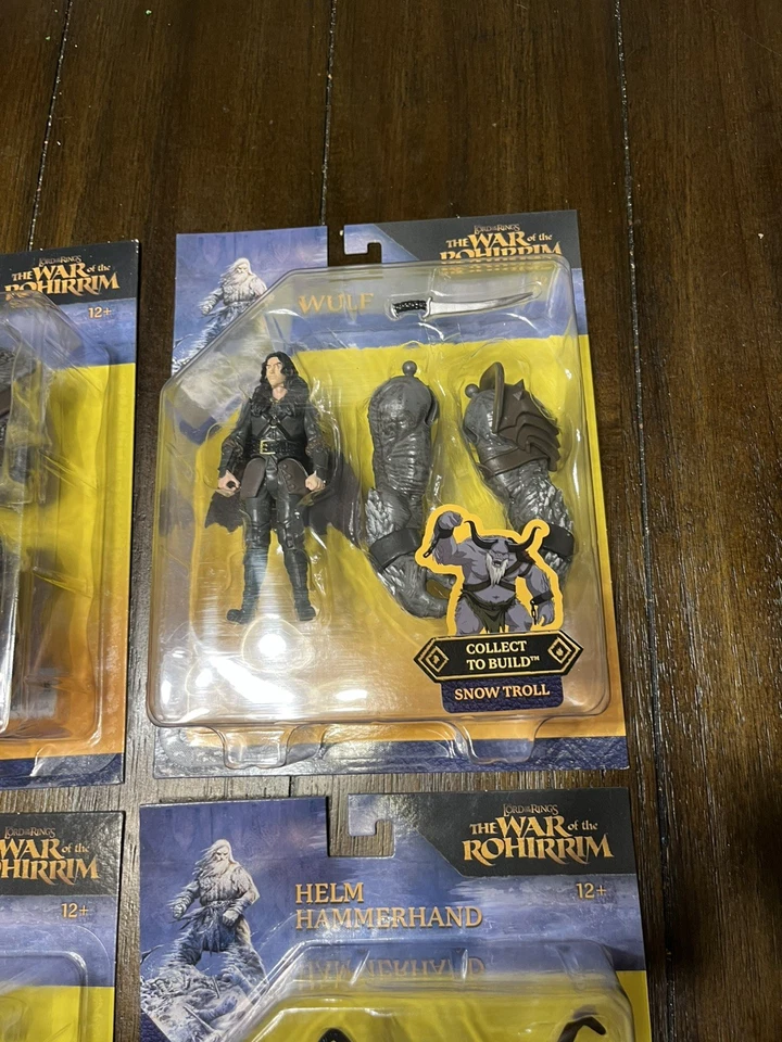 Mcfarlane Lord Of The Rings War On The Rohirrim Figures Complete Set - Image 4 of 4