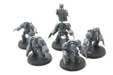 Used Warhammer 40k Space Wolves: Wolf Guard Terminators w/ Lightning Claws 5 