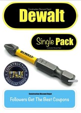 Single Pack DeWalt Maxfit Ultra 2" Phillips 2 Bit PH2 2 in. IMPACT READY