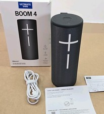Ultimate Ears Boom 4 Portable Bluetooth Speaker Black Waterproof New In Box Loud