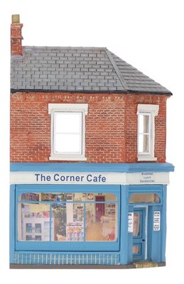 44-230 Bachmann OO Niederrelief ''The Corner Café'' (68 x 18 x 109 mm) (gebraucht)