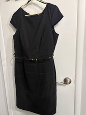 us size 12 ALYX little black dress with belt, flaws
