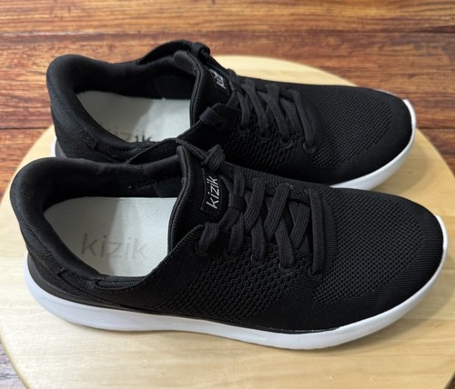 Kizik Lima Handsfree Sneakers Shoes Black Mesh Men’s 8.5 Women’s 10 Fast Ship - Picture 3 of 8